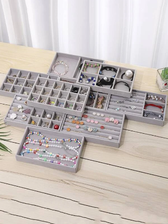 Pack 4 plateaux a bijoux
